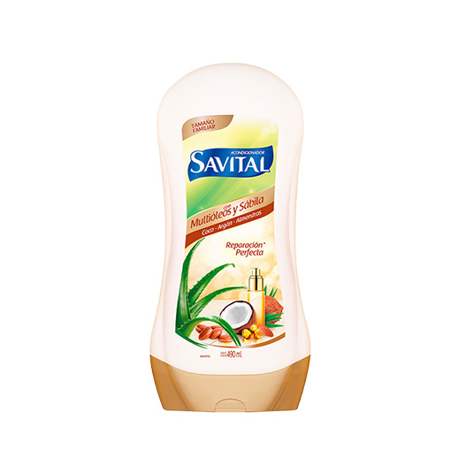 Acondicionador Savital Multiaceites 490Ml