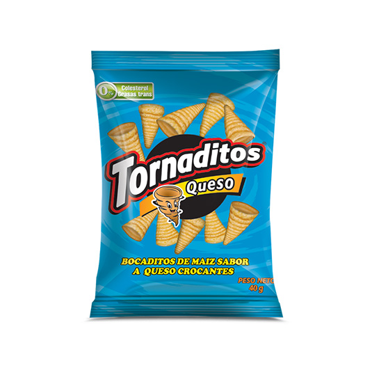 Tornaditos Inalecsa Queso 40 Gr.
