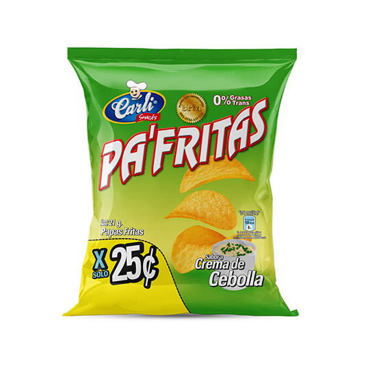 Papa Frita Inalecsa Sabor Cebolla 21G