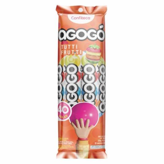 Chicles Agogo Sabor A Tutti Frutti X4