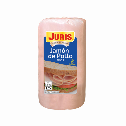 Jamon De Pollo Tipo Ii Juris 3.5Kg