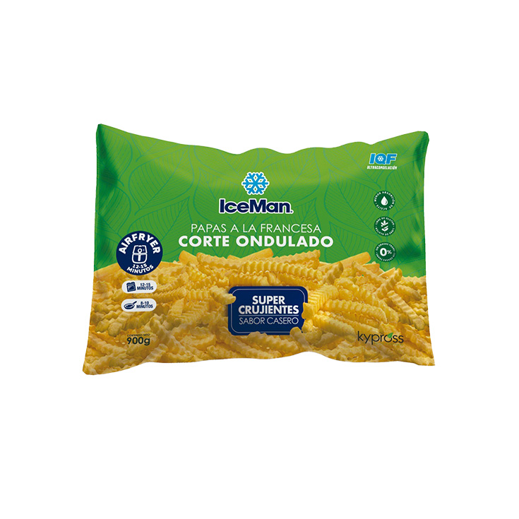 Papa Corte Recto Iceman 900 Gr