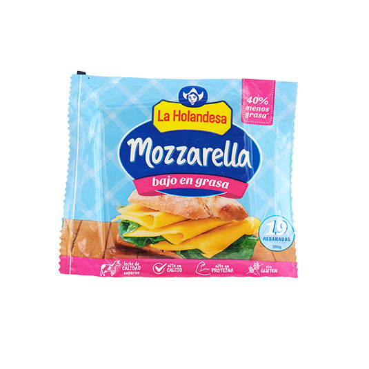 Queso Mozarella La Holandesa Bajo en Grasa 300 Gr