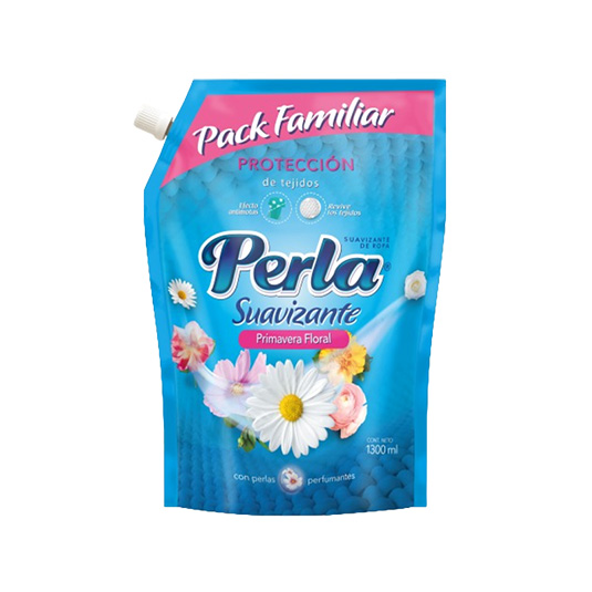 Suavizante Perla Primavera Florl 1300 Ml.