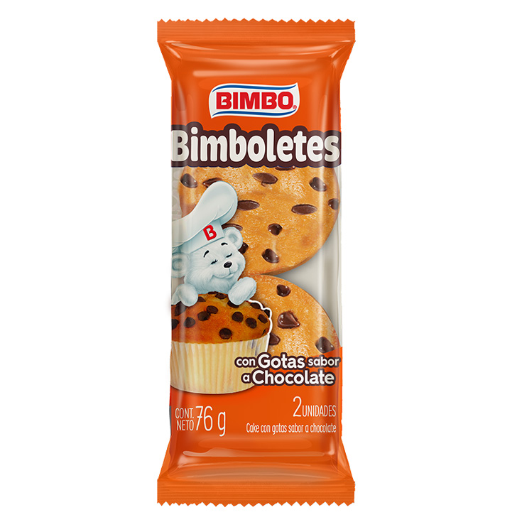 Bimboletes Marinela Gotas Chocolate 76 Gr