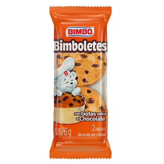 Bimboletes Marinela Gotas Chocolate 76 Gr