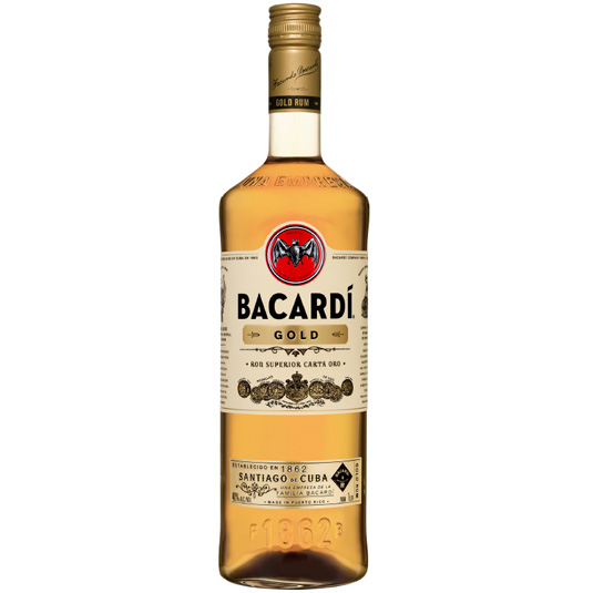 Ron Bacardi Oro 980 Ml