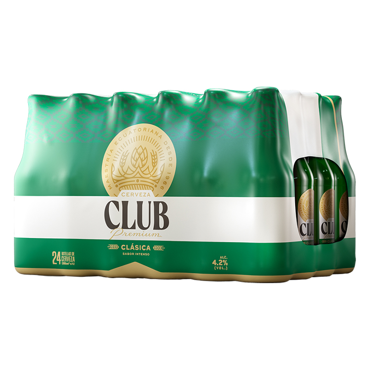Cerveza Club Verde Pack 330X24