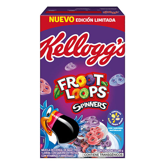Cereal Kelloggs Froot Loops Spinners 265Gr.