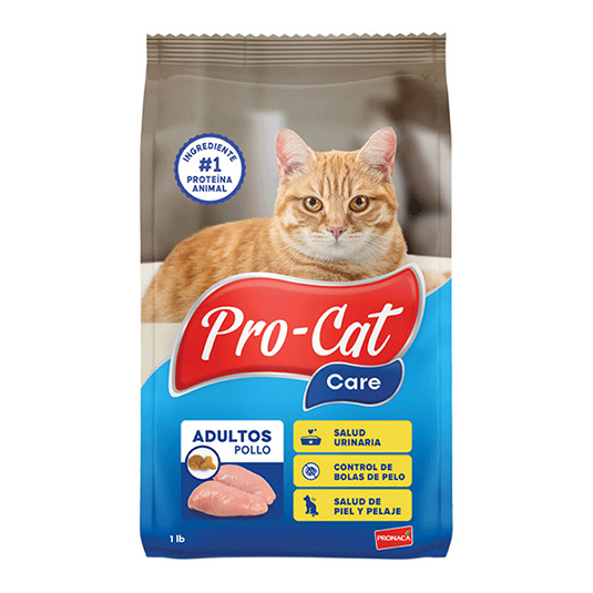 Comida Para Gato Pro-Cat Adultos Mar 1 Lb