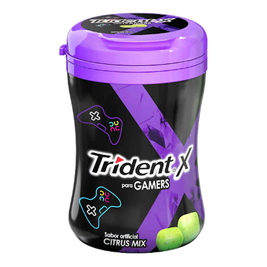 Chicles Trident Maracuya Botella 37.8G