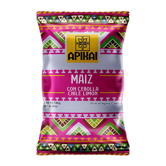Maiz Con Cebolla Chile Limon Apikai 180G