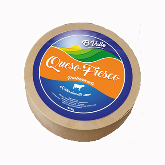 Queso El Valle Fresco Pasteurizado 450Gr