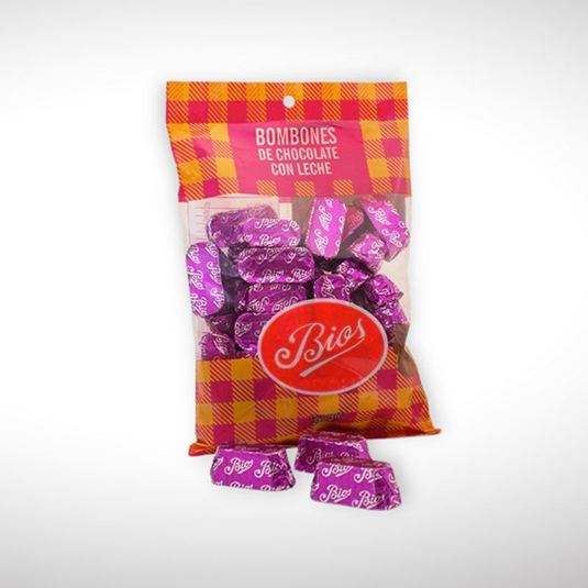 Bombones De Chocolate Con Leche Bios 180 G