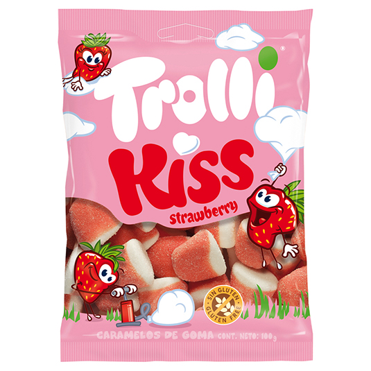 Gomas Trolli Kiss 100G