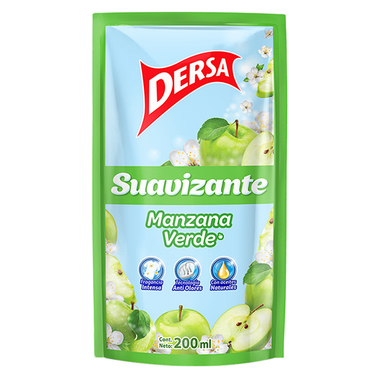 Suavizante Dersa Manzana Verde 200 Ml.