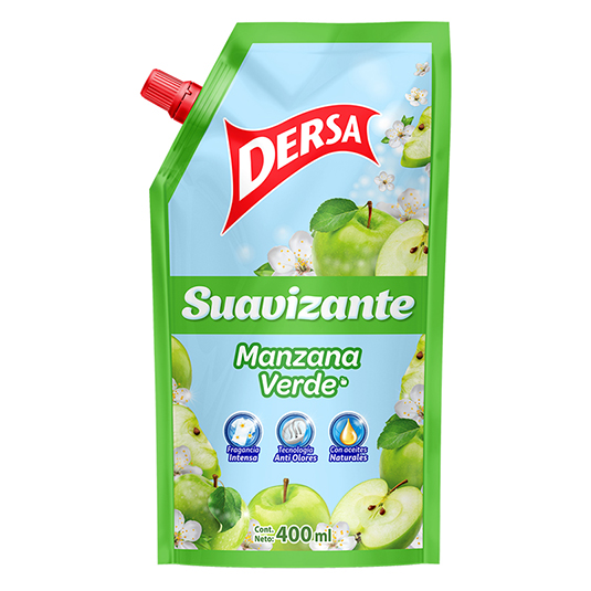 Suavizante Dersa Manzana Verde 400 Ml.