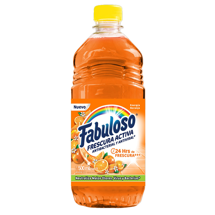 Desinfectante Fabuloso Energia Naranja 500Ml