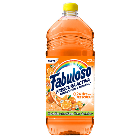 Desinfectante Fabuloso Energia Naranja 2Lt.