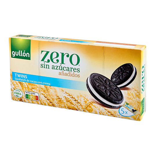 Galletas Gullon Zero De Cacao Con Crema 210G