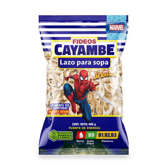 Fideo Lazo Cayambe Blanco 400 Gr