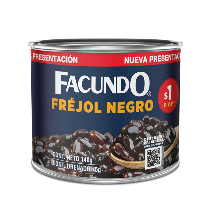 Fréjol Negro Facundo 140 Gr