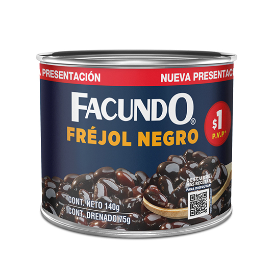 Fréjol Negro Facundo 140 Gr