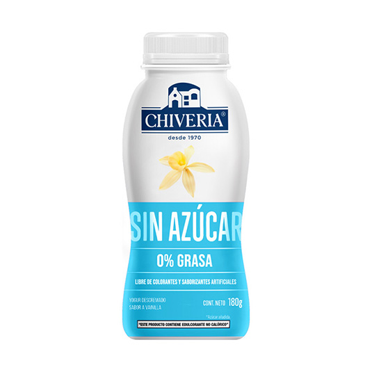 Yogur Chiveria Light Vainilla 180Gr
