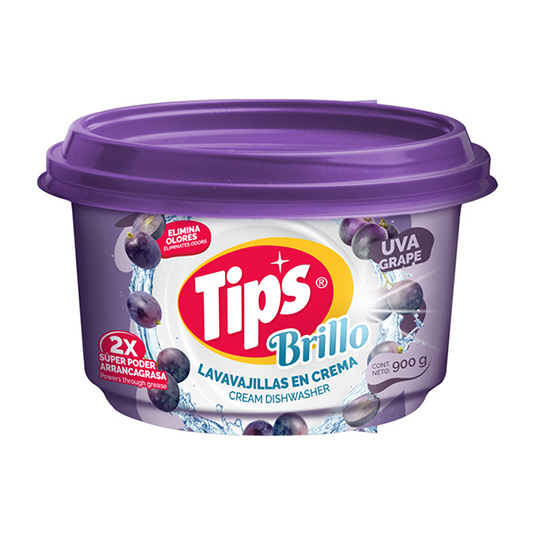 Lavavajllas Tips Crema Uva 900 Gr.
