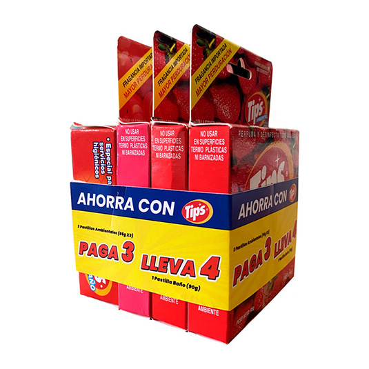Pastillas Tips Ambientales Pague 3 Lleva 4. Gratis Una Pasti