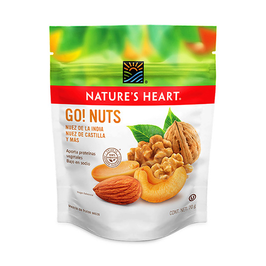 Go Nuts Nature´S Heart Mezcla De Frutos Secos 70 Gr