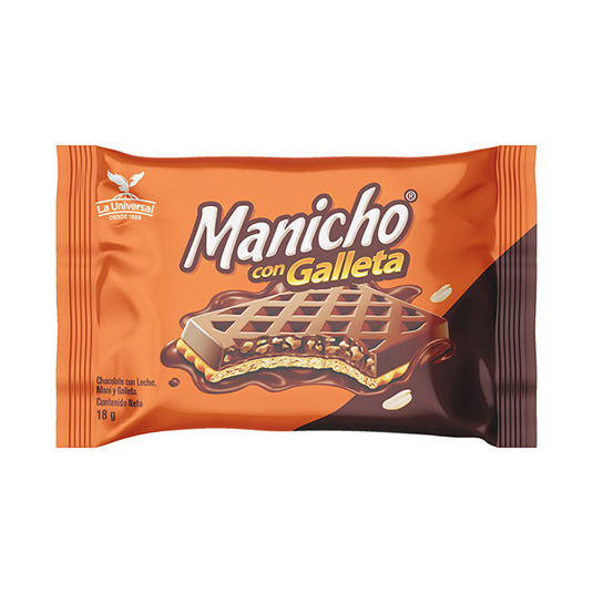 Chocolate con Galleta Manicho 18GR