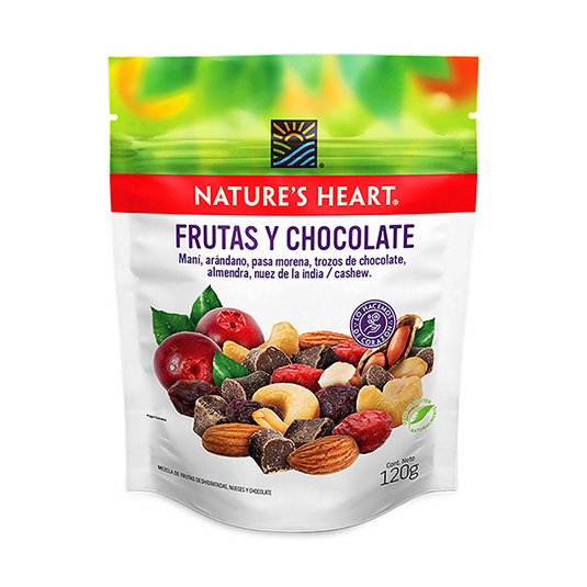 Frutas y Chocolate Natures Heart 120GR