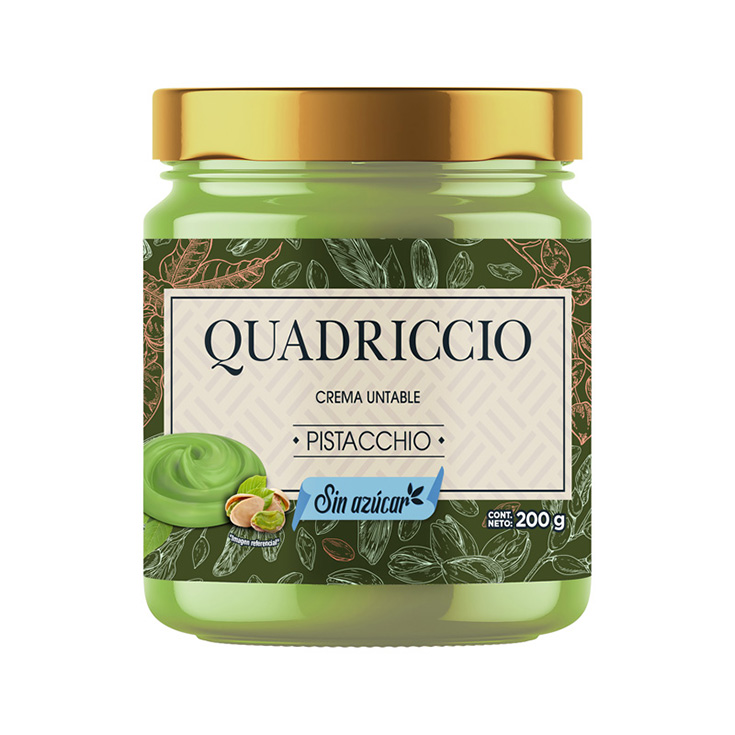 Crema De Pistacho Quadriccio 200 Gr