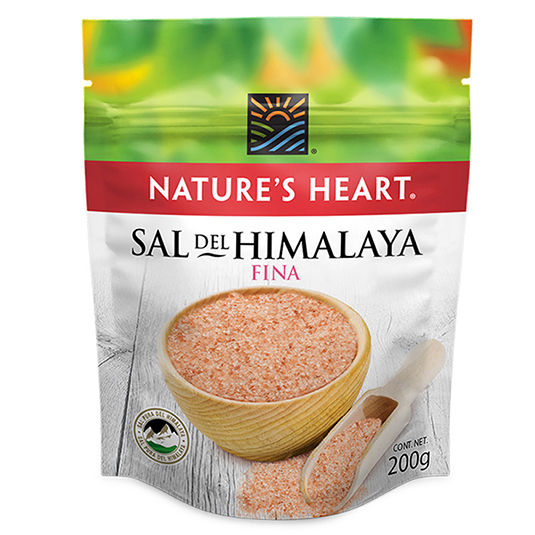 Sal Rosada Fina Del Himalaya Nature´S Heart 200 Gr