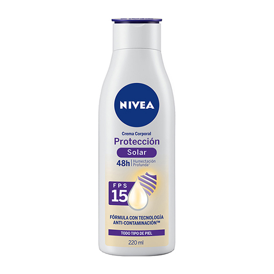 Crema Corporal Nivea Proteccion Uv 220ml