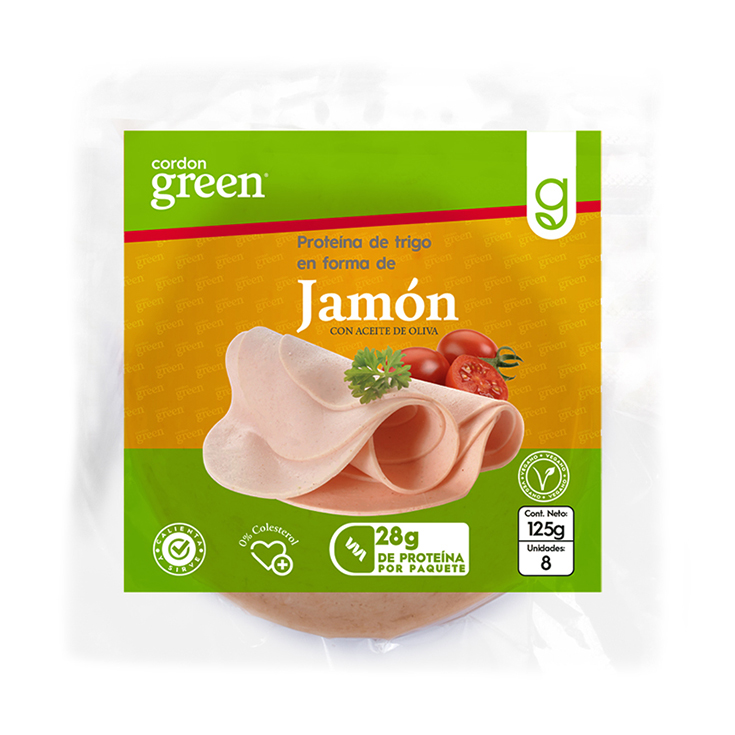 Cordon Green Proteína De Soya En Forma De Jamón 125G