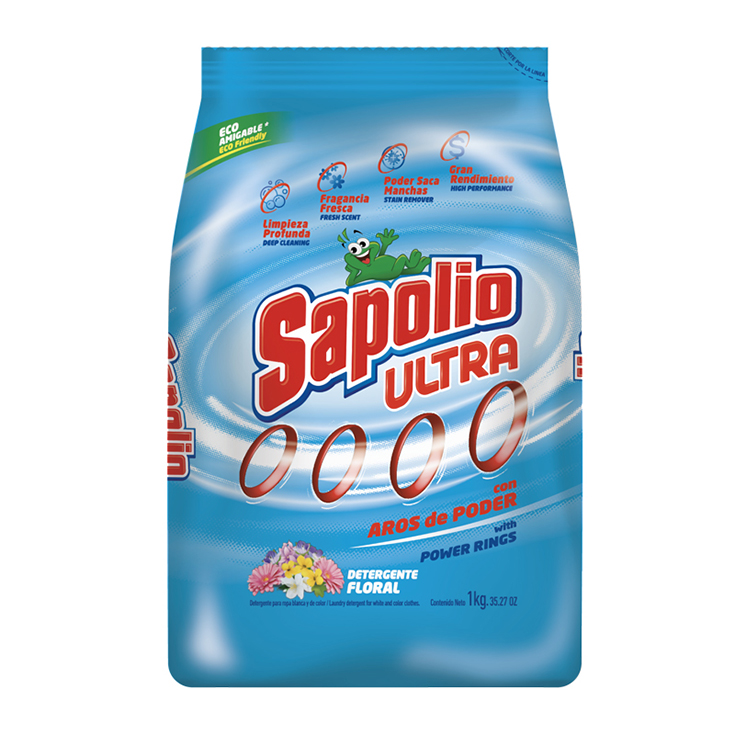 Detergente Sapolio Floral 1Kg