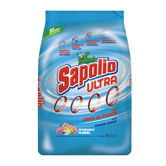 Detergente Sapolio Floral 1Kg