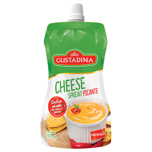 Cheese Spread Picante Gustadina 200Gr