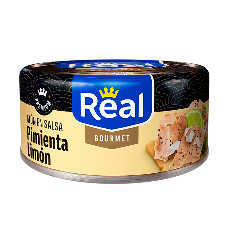 Real Gourmet Atun Pimienta & Limon 155 Gr