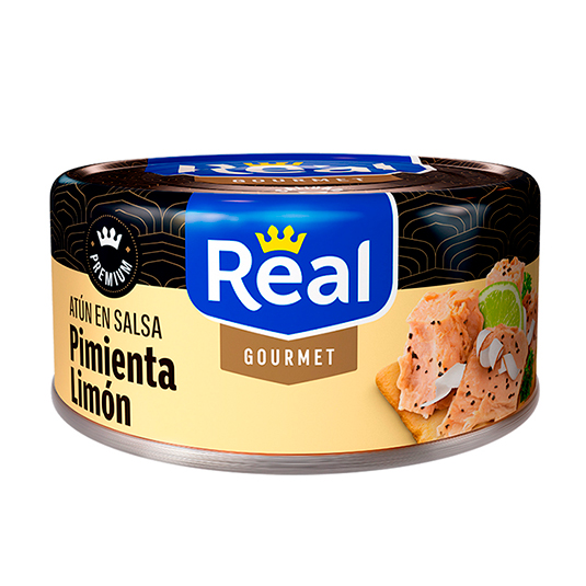 Real Gourmet Atun Pimienta & Limon 155 Gr