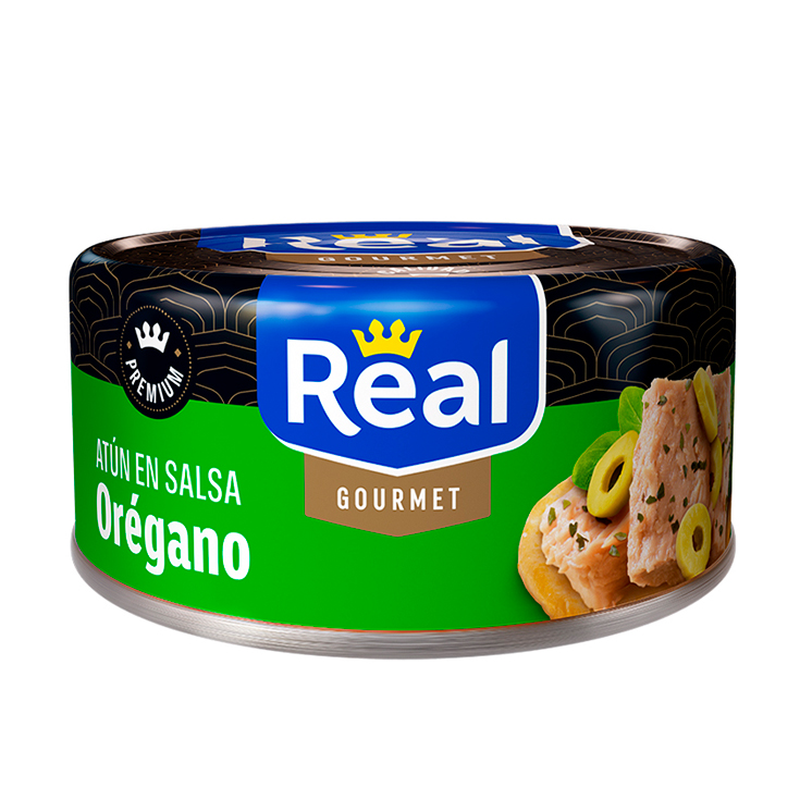 Real Gourmet Atun Oregano 155 Gr.
