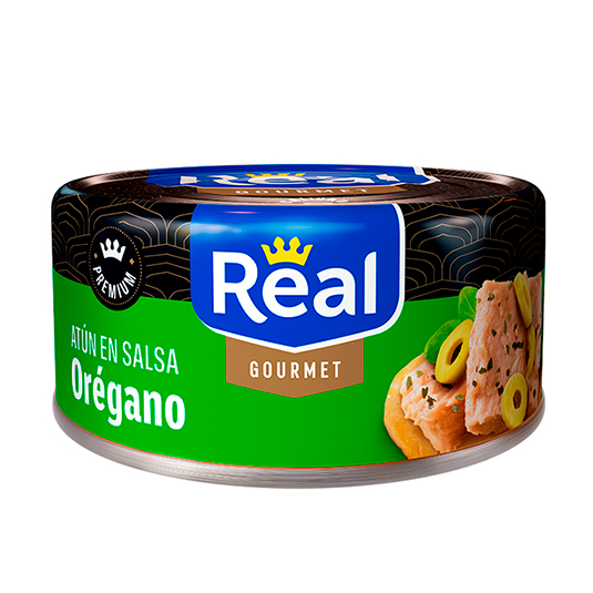 Real Gourmet Atun Oregano 155 Gr.