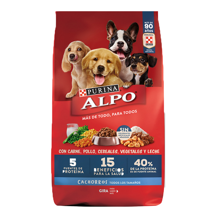 Alimento Para Cachorros Todos Los Tamaños Alpo 2 Kg