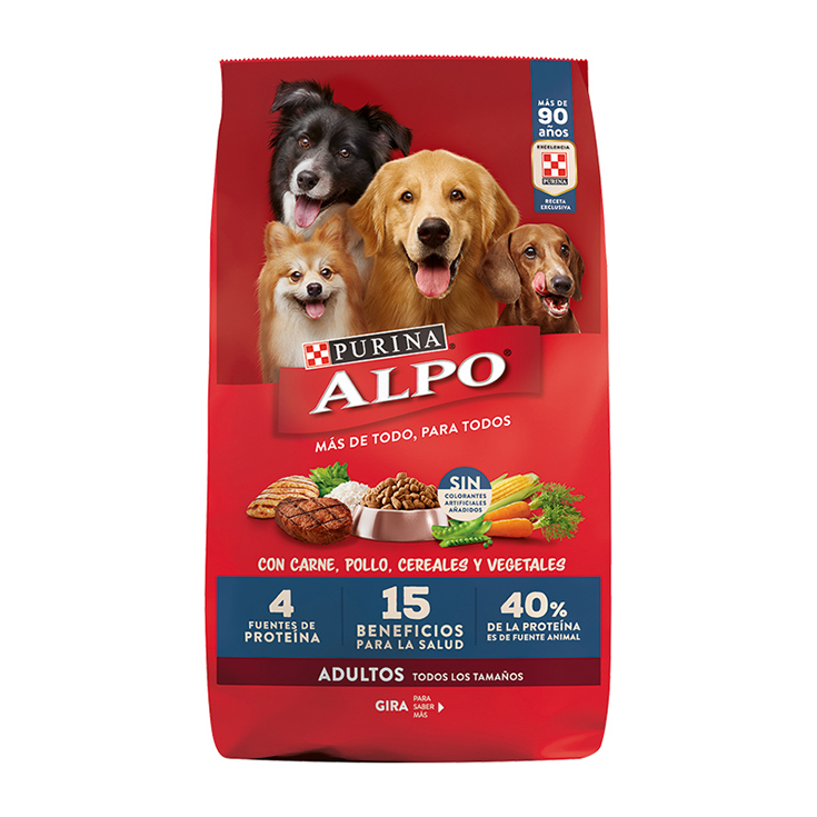 Alimento Para Perros Adultos Todos Los Tamaños Alpo 2 Kg