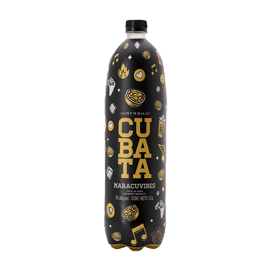 Coctel De Vodka Cubata Sabor A Maracuya 1.5L