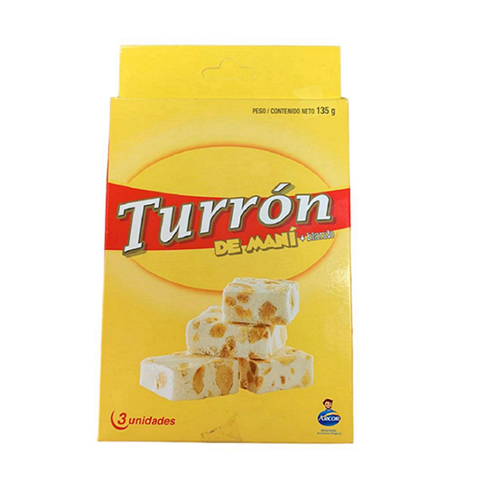 Turron Mani Agruo Arcor 135 Gr