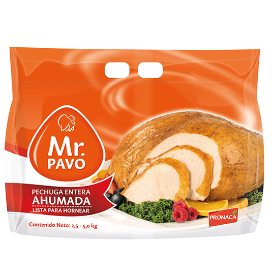 Mr.Pavo Pechuga Ahumada 2.5 Kg - 5 Kg