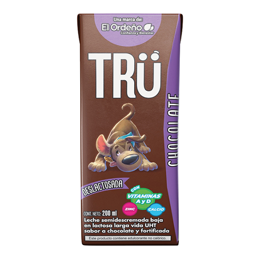 Leche Tru Deslactosada Chocolate 200Ml